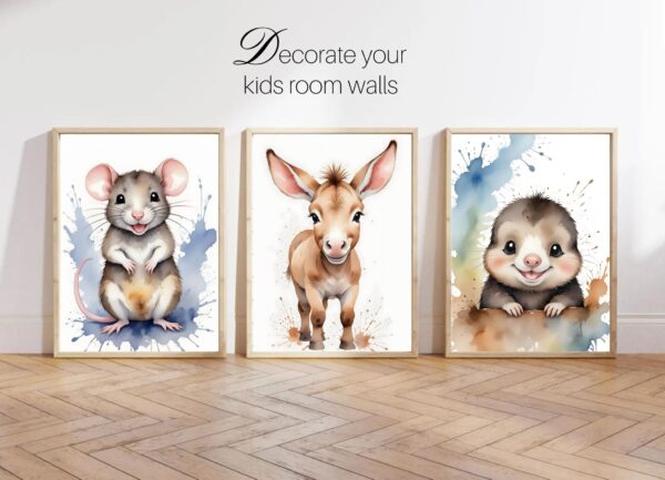 Playroom Perfect For Having Fun Kids Room Set of 3 Nursery Download