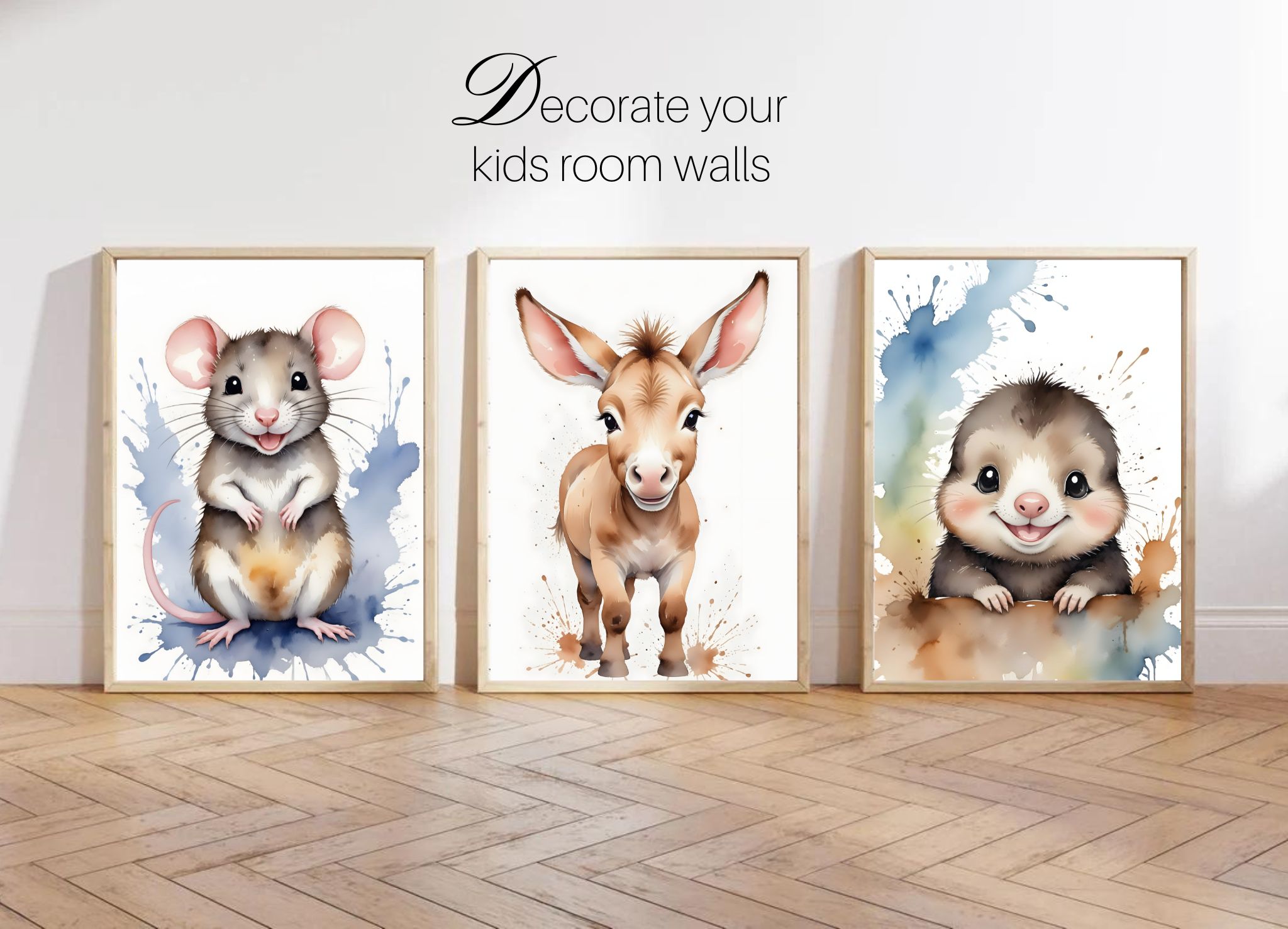 Playroom Perfect For Having Fun Kids Room Set of 3 Nursery Download