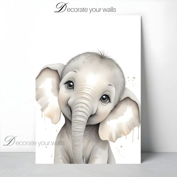 Animals Nursery Wall Art Set of 3 Nursery Digital Download