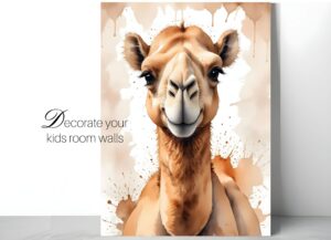 Jungle Animal Nursery Decor Prints Set of 3 Nursery Prints Download